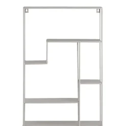 Wandrek Londen taupe metaal 55x35,8x10 cm