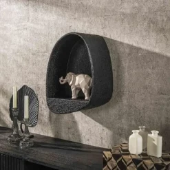 Wandschap Licorice 46x34 cm-liquid metal