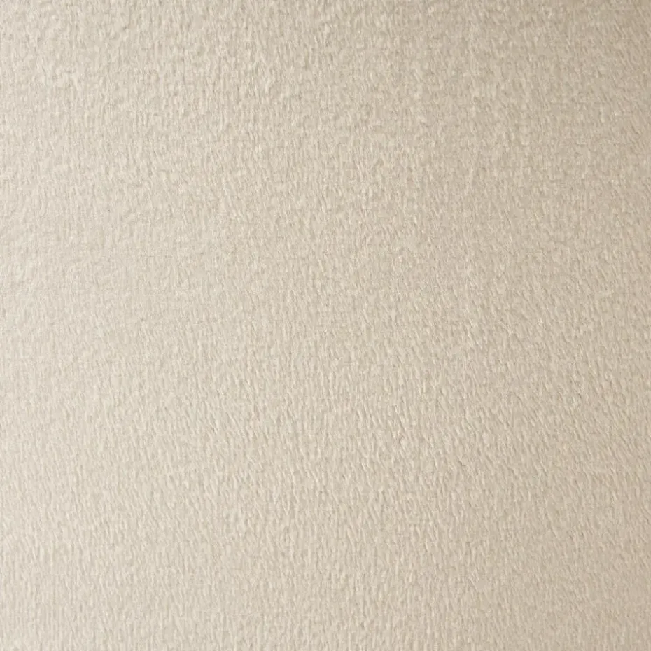 WENONA - Opbergpoef - Lichtbeige - Fluweel