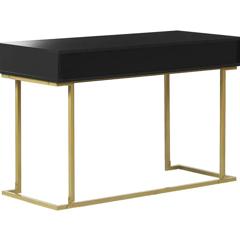 WESTPORT - Kaptafel - Zwart - Metaal