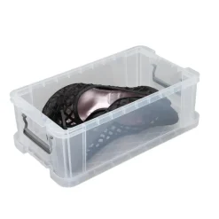 Whitefurze Opbergbox - 5,8 liter - Transparant - 35 x 19 x 12 cm