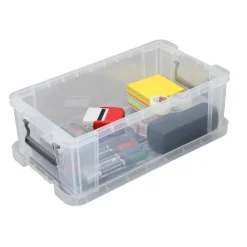Whitefurze Opbergbox - 5,8 liter - Transparant - 35 x 19 x 12 cm