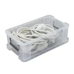 Whitefurze Opbergbox - 5,8 liter - Transparant - 35 x 19 x 12 cm