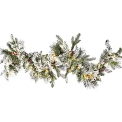 WHITEHORN - Guirlande - Groen - PVC