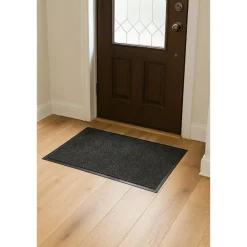 Wicotex Deurmat - droogloopmat - antraciet grijs - 60 x 80 cm