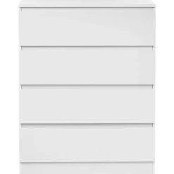 WINNIPEG - Ladekast 4 lades - Wit - Vezelplaat