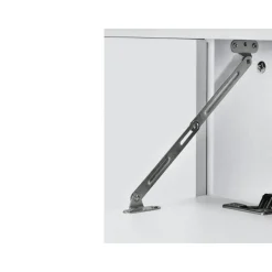 Wisla - Badmeubel 80 cm 1-lade, 1 klep, 1 deur wit spaanplaat