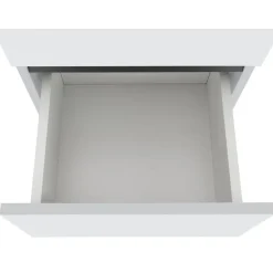 Wisla - Midikast met 2 deuren en 1 lade in wit