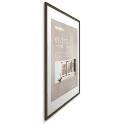 Wissellijst hout Poster 61x91,5 of 50x70 Walnoot - 61 x 91,5