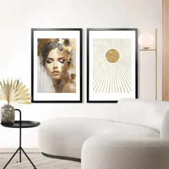 Wissellijst hout Poster 61x91,5 of 50x70 Zwart - 61 x 91,5