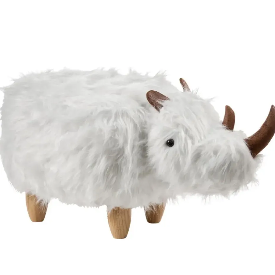 WOOLLY - Dierenpoef - Wit - Nepbont