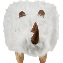 WOOLLY - Dierenpoef - Wit - Nepbont
