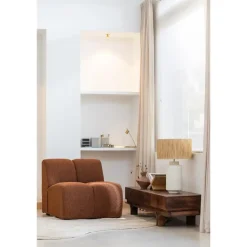 WOOOD Alya Vloerkleed - Polyester - Milk - 1x170x240