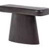WOOOD Amco Sidetable - Mango Hout - Zwart - 76x120x40