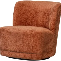 WOOOD Atty Draaifauteuil - Polyester - Bloesem - 75x74x65