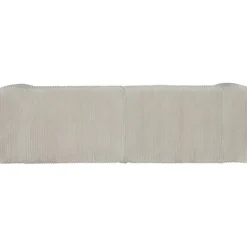 WOOOD Bean 3,5-Zits Bank - Ribstof - Naturel - 73x242x96