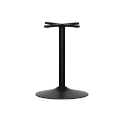 WOOOD Bistro Ronde Buisvoet - Metaal - Zwart - 72x54x54