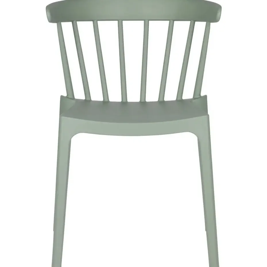 WOOOD Bliss Tuinstoelen - Kunststof - Jadegroen - Set van 4