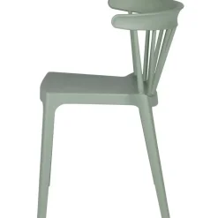WOOOD Bliss Tuinstoelen - Kunststof - Jadegroen - Set van 4
