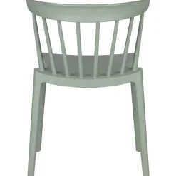 WOOOD Bliss Tuinstoelen - Kunststof - Jadegroen - Set van 4