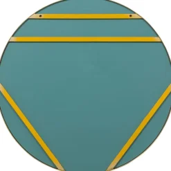 WOOOD Doutzen Spiegel - Metaal - Goud - 115x115x5