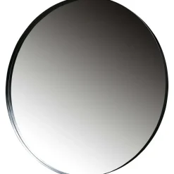 WOOOD Doutzen Spiegel - Metaal - Zwart - 115x115x5