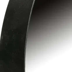 WOOOD Doutzen Spiegel - Metaal - Zwart - 80x80x5