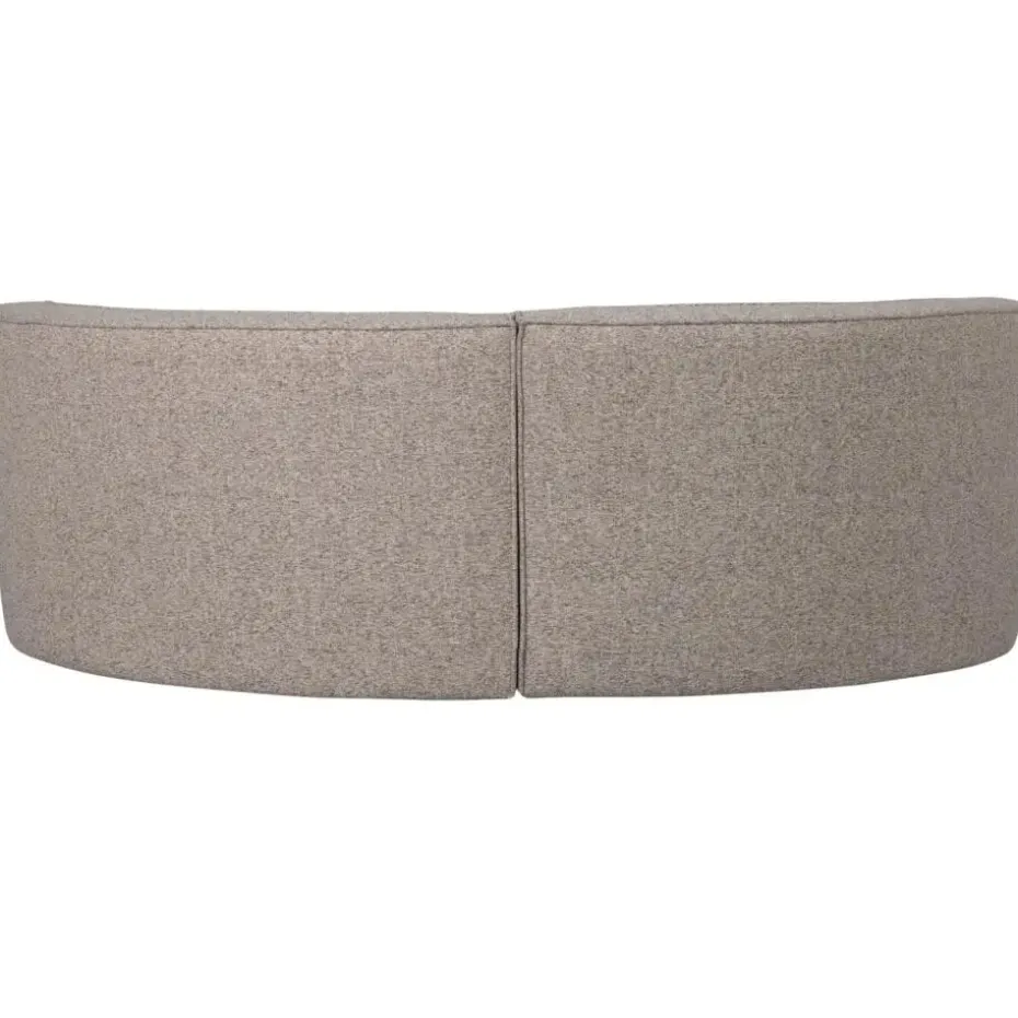 WOOOD Europa 4-Zits Eetbank - Polyester - Zand - 85x372x93