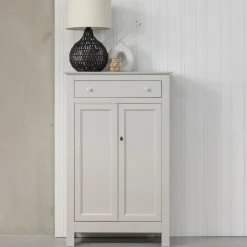 WOOOD Eva Meidenkast - Grenen - Mist - 150x93x40