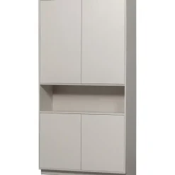 WOOOD Finca Opbergkast - Grenenhout - Mist - 210x110x40