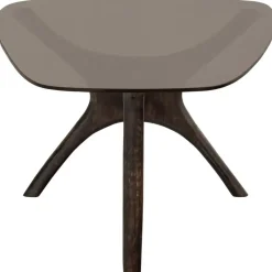 WOOOD Flash Salontafel - Glas/Hout - Walnoot - 42x110x60