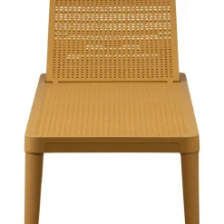 WOOOD Jinte Ligbed Tuin - Kunststof - Geel - 29x55x191