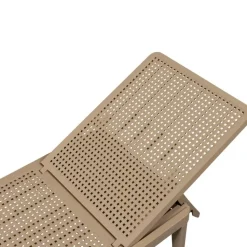 WOOOD Jinte Ligbed Tuin - Kunststof - Zand - 29x55x191