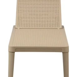 WOOOD Jinte Ligbed Tuin - Kunststof - Zand - 29x55x191