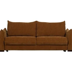 WOOOD Jonne 3-Zits Slaapbank - Chennile - Bruin - 92x233x105