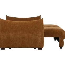 WOOOD Jonne 3-Zits Slaapbank - Chennile - Bruin - 92x233x105