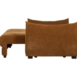 WOOOD Jonne 3-Zits Slaapbank - Chennile - Bruin - 92x233x105