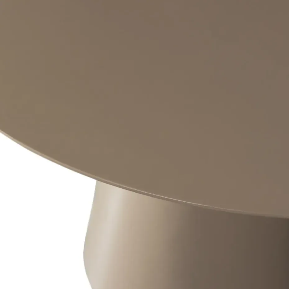 WOOOD Jorre Eettafel - MDF - Militair Bruin - 76x120x120