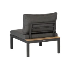 WOOOD La Vida Tussenelement Tuin Loungeset - Teak - Antraciet