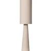WOOOD Loft Vloerlamp - Metaal/Bouclé - Naturel - 130xØ30 cm