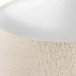 WOOOD Loft Vloerlamp - Metaal/Bouclé - Naturel - 130xØ30 cm