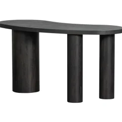 WOOOD Maan Organisch Sidetable/Bureau - MDF - Bruin - 75x150x70cm