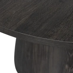 WOOOD Maan Salontafel - MDF - Donkerbruin - 45x60x60