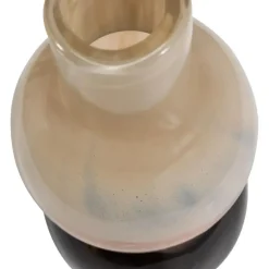 WOOOD Marjon Vaas - Handgevormd - Glas - Bruin - 30x14x14