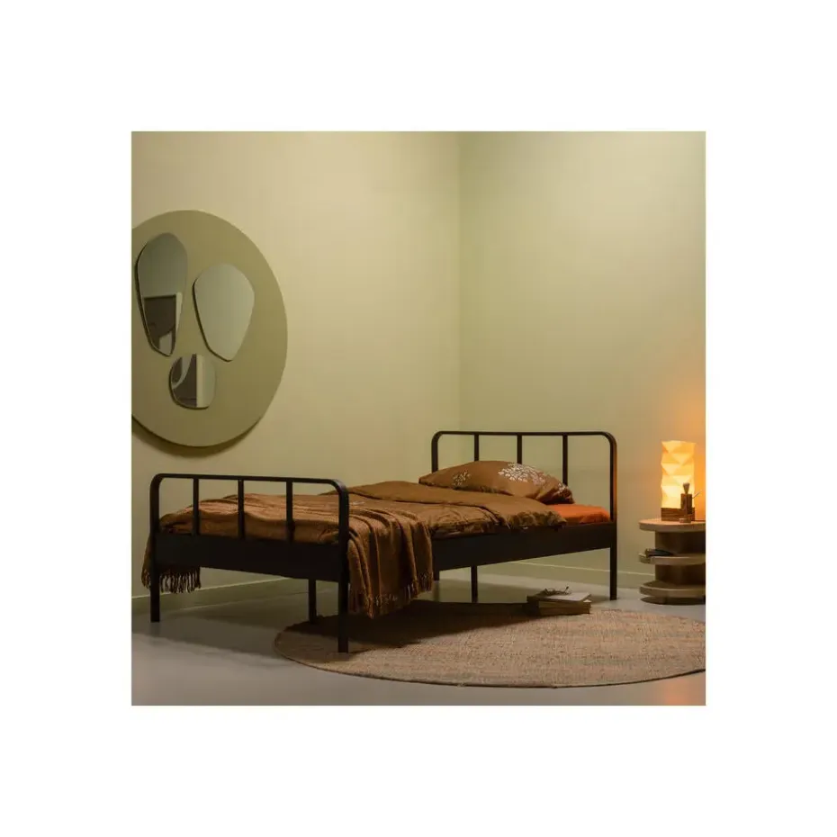 WOOOD Mees Twijfelaar - Metaal - Zwart - 90X208X125