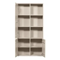 WOOOD Merel opbergkast - Grenen - Dust - 100x200x44