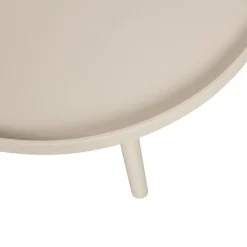 WOOOD Mesa Bijzettafel L - Hout - Antique Beige - 34x60x60