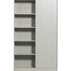 WOOOD Mila Schuifdeurkast - Grenen - Dust - 200x120x42