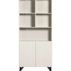 WOOOD Miller 2-Deurs Opbergkast - Grenen - Dust - 200x90x37