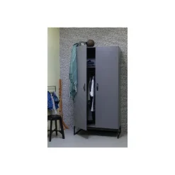 WOOOD Morris Kast - Grenen - Leem - 195x100x53